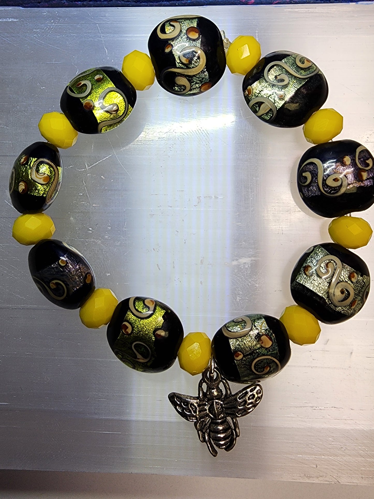 Bumblebee bracelet