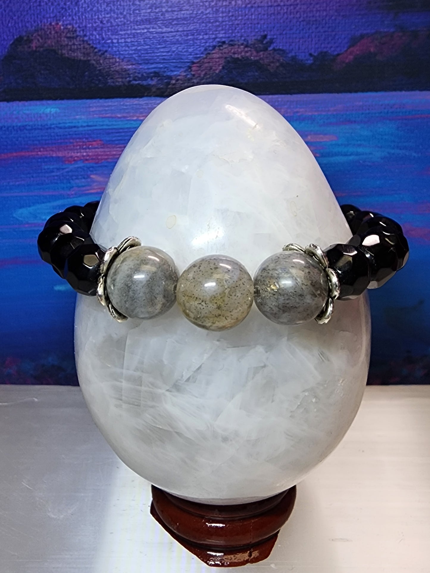 Labradorite bracelet
