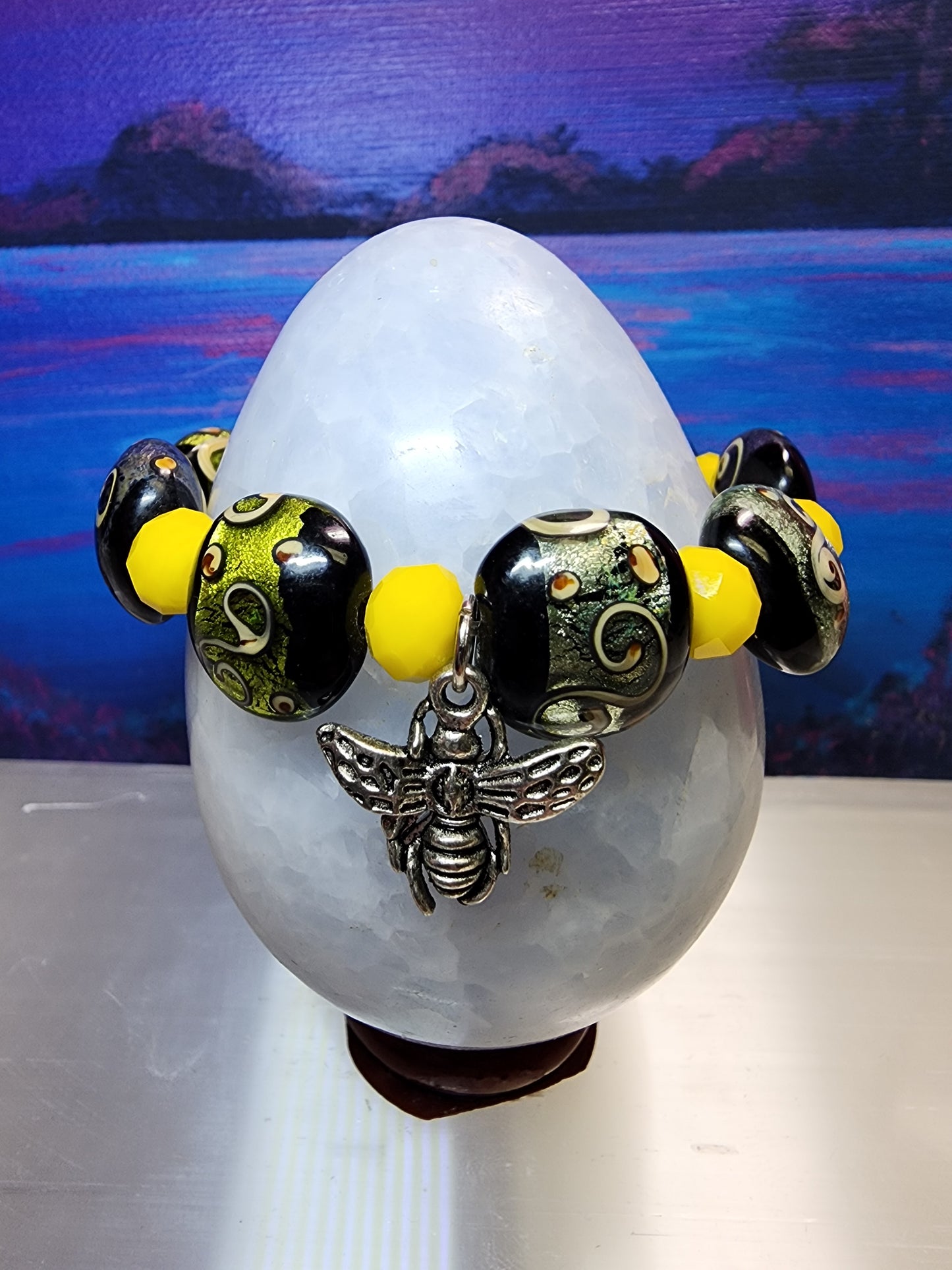 Bumblebee bracelet