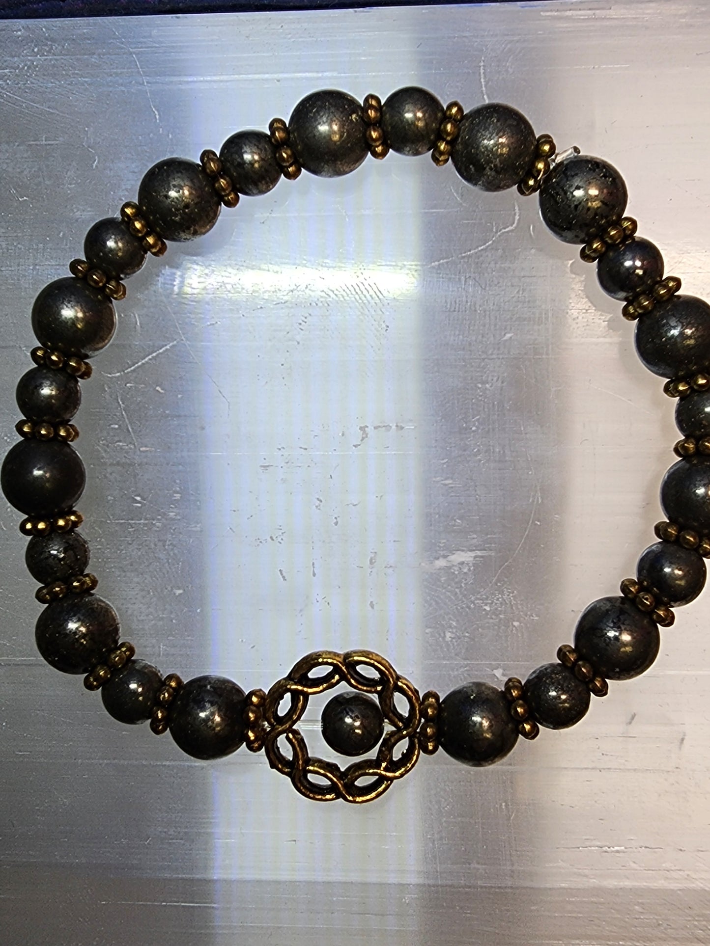 Pyrite bracelet